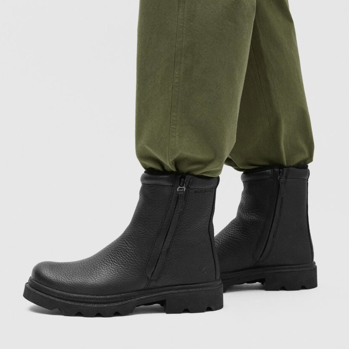 Stivaletto Ecco Grainer Bouble Waterproof Pelle Black - Ecco - Calzature Savorè