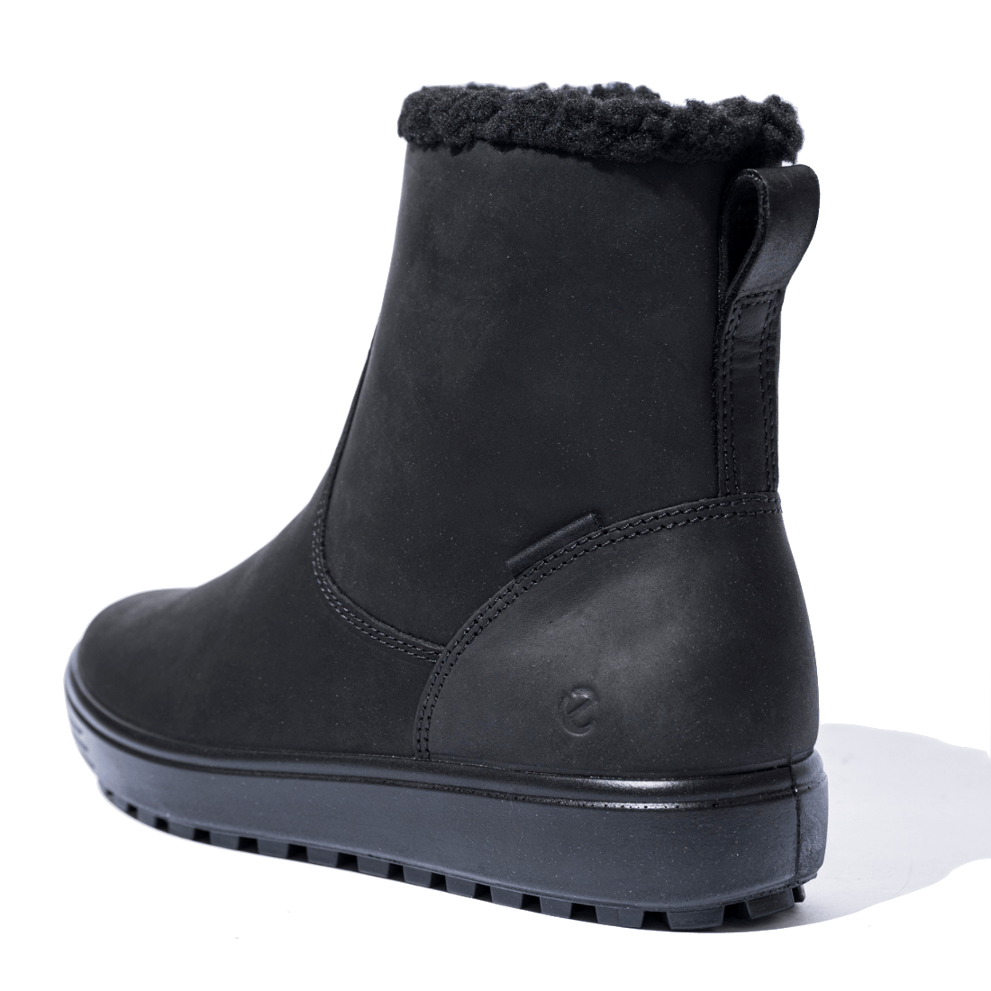 Stivaletto Imbottito Ecco Soft 7 Tred Warm Pelle Nabuck Black - Ecco - Calzature Savorè
