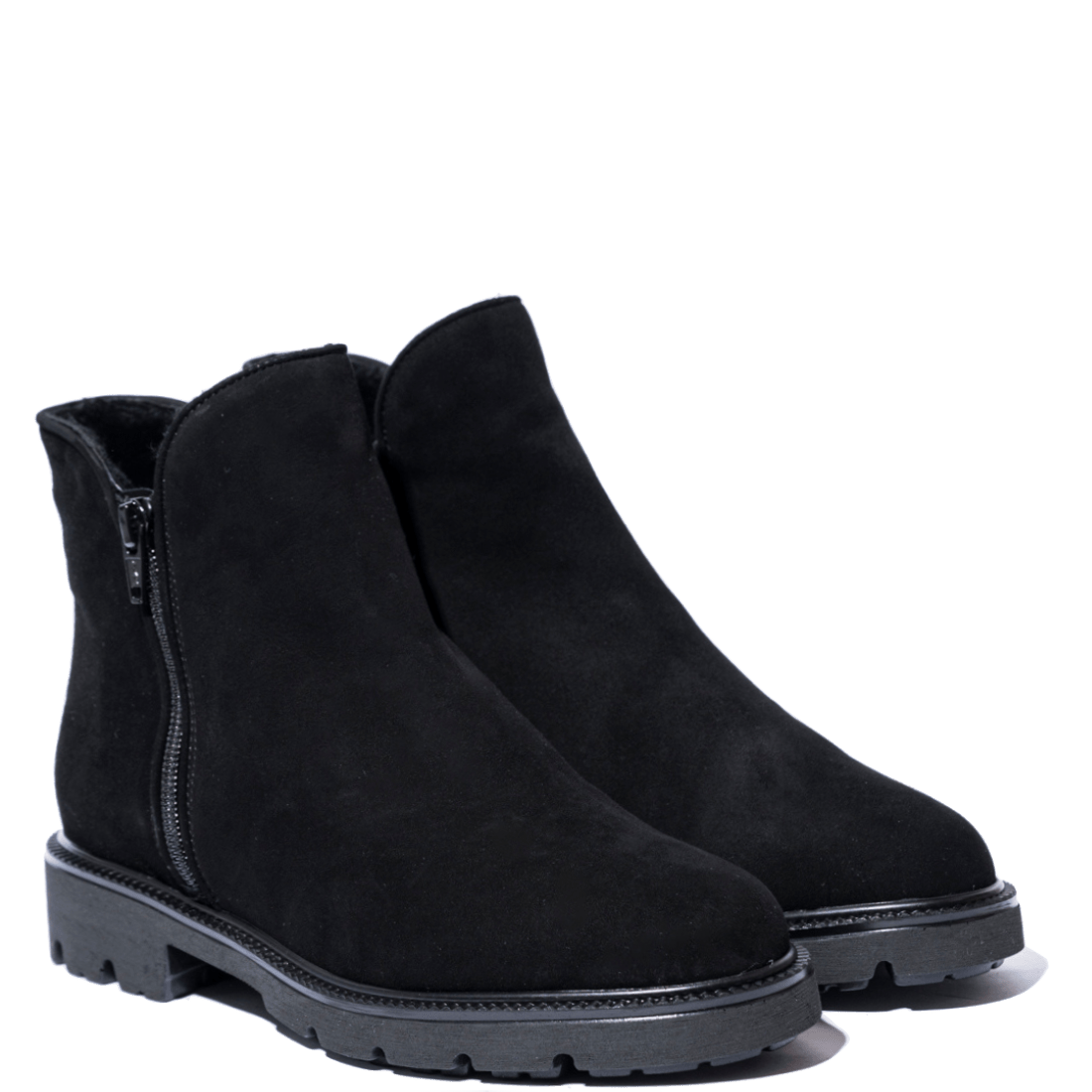 Stivaletto Imbottito Savorè Nabuck Nero - Savorè - Calzature Savorè