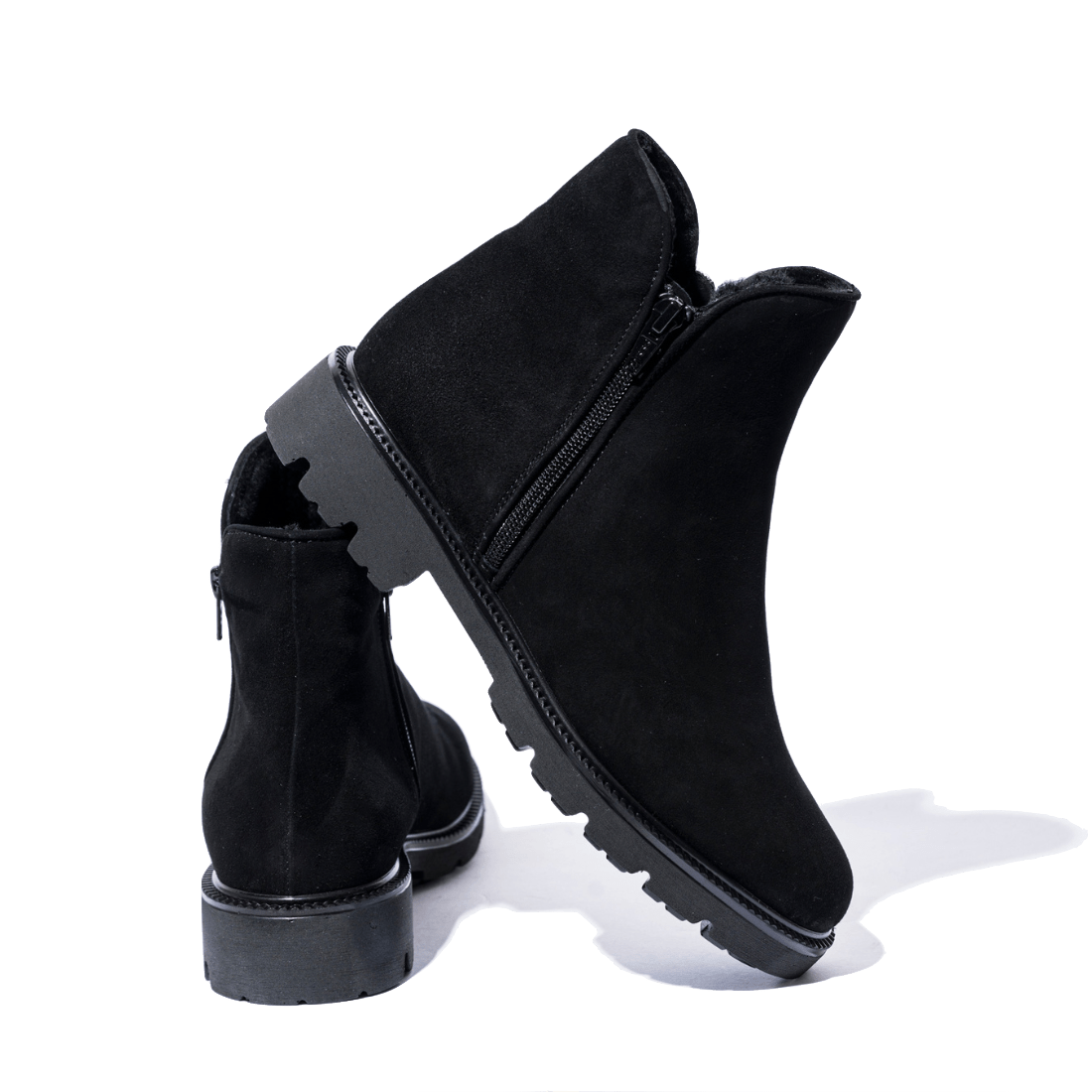 Stivaletto Imbottito Savorè Nabuck Nero - Savorè - Calzature Savorè