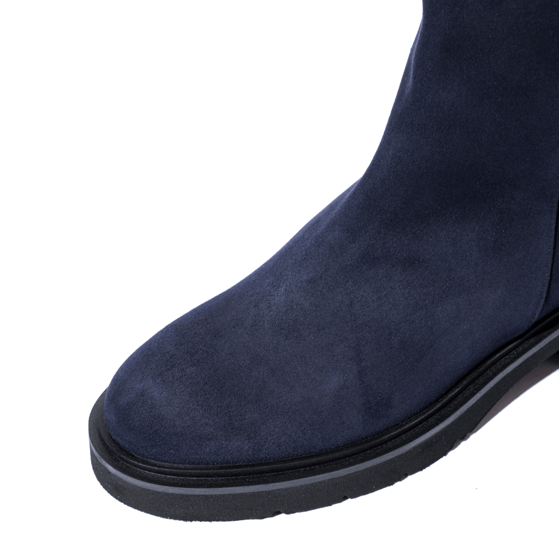 Stivaletto Luca Grossi Cerniera Camoscio Blu - Luca Grossi - Calzature Savorè