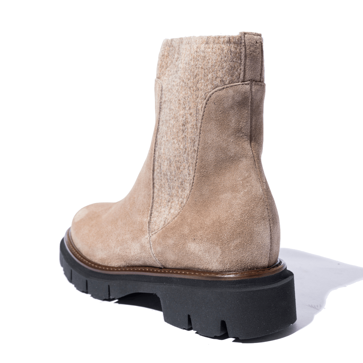 Stivaletto Luca Grossi Lana Cotta Camoscio Sensory Croissant - Luca Grossi - Calzature Savorè