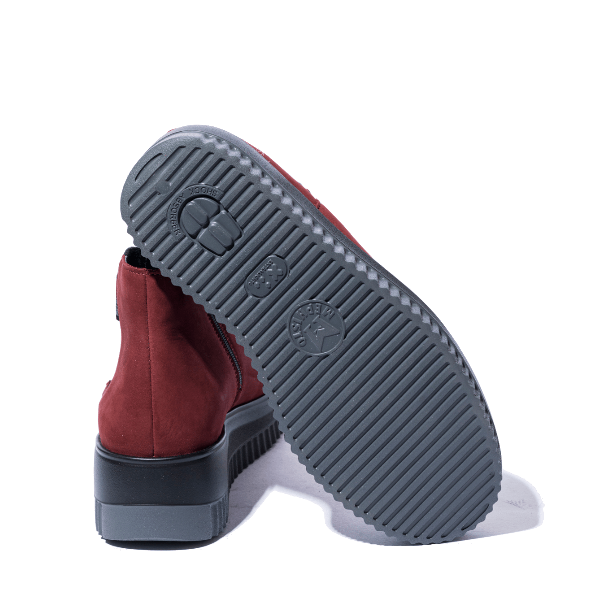 Stivaletto Mephisto Bionda Nabuck Burgundy - Mephisto - Calzature Savorè