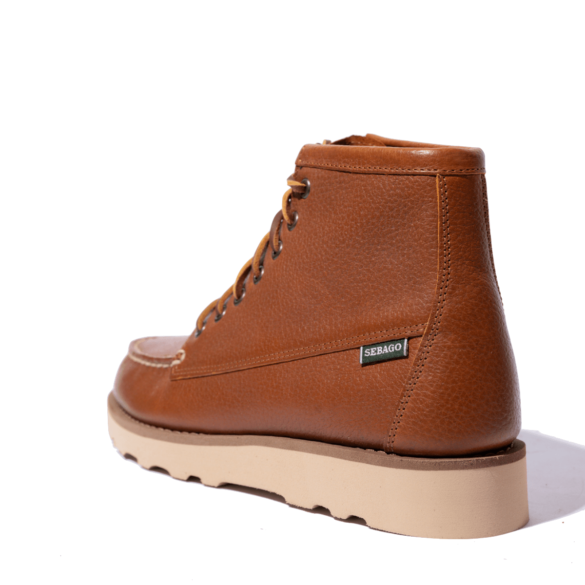 Stivaletto Sebago Tala Mid Tumb Pelle Brown - Mocha - Sebago - Calzature Savorè