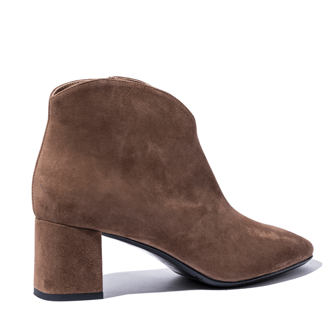 Tronchetto La Sellerie Camoscio Castagna - La Sellerie - Calzature Savorè