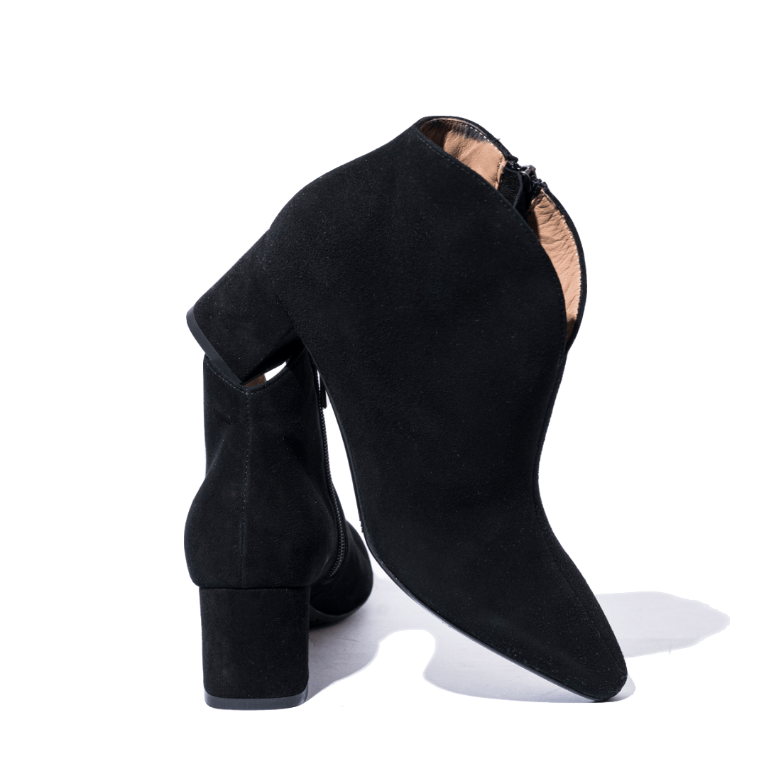 Tronchetto La Sellerie Camoscio Nero - La Sellerie - Calzature Savorè