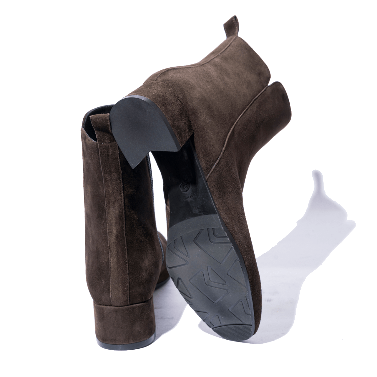 Tronchetto Le Gazzelle Camoscio Testa Di Moro - Le Gazzelle - Calzature Savorè