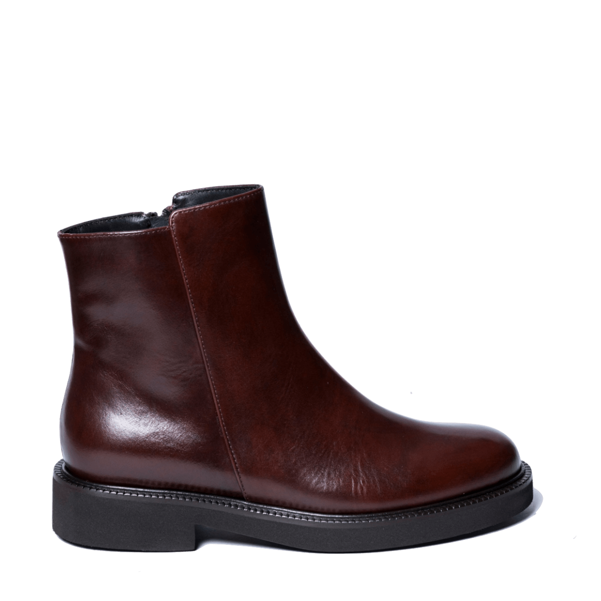 Tronchetto Luca Grossi Pelle Marrone Scuro - Luca Grossi - Calzature Savorè