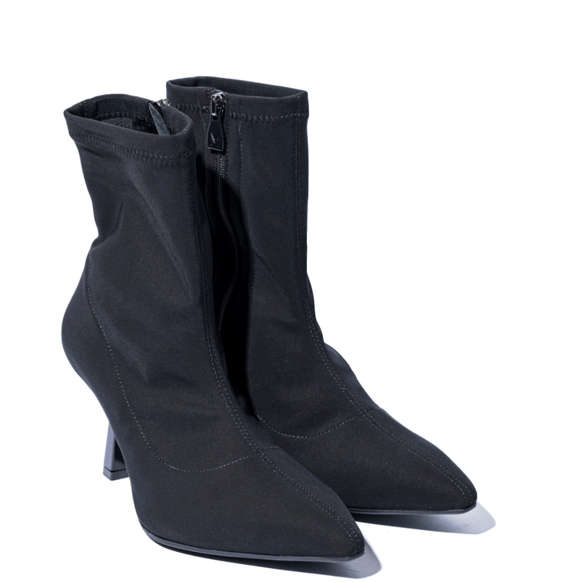 Tronchetto Melluso Gilda Tessuto Elasticizzato Nero - Melluso - Calzature Savorè