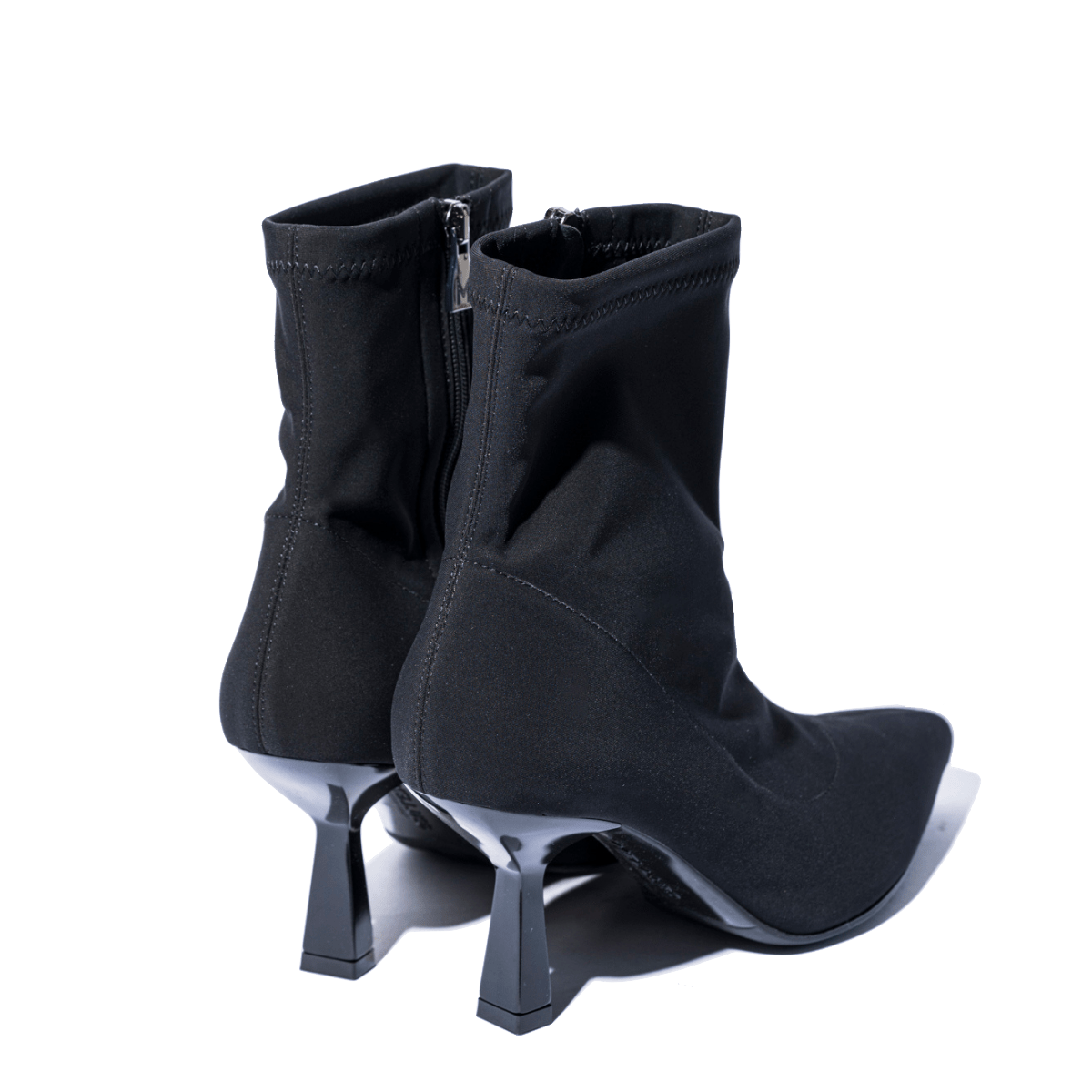 Tronchetto Melluso Gilda Tessuto Elasticizzato Nero - Melluso - Calzature Savorè