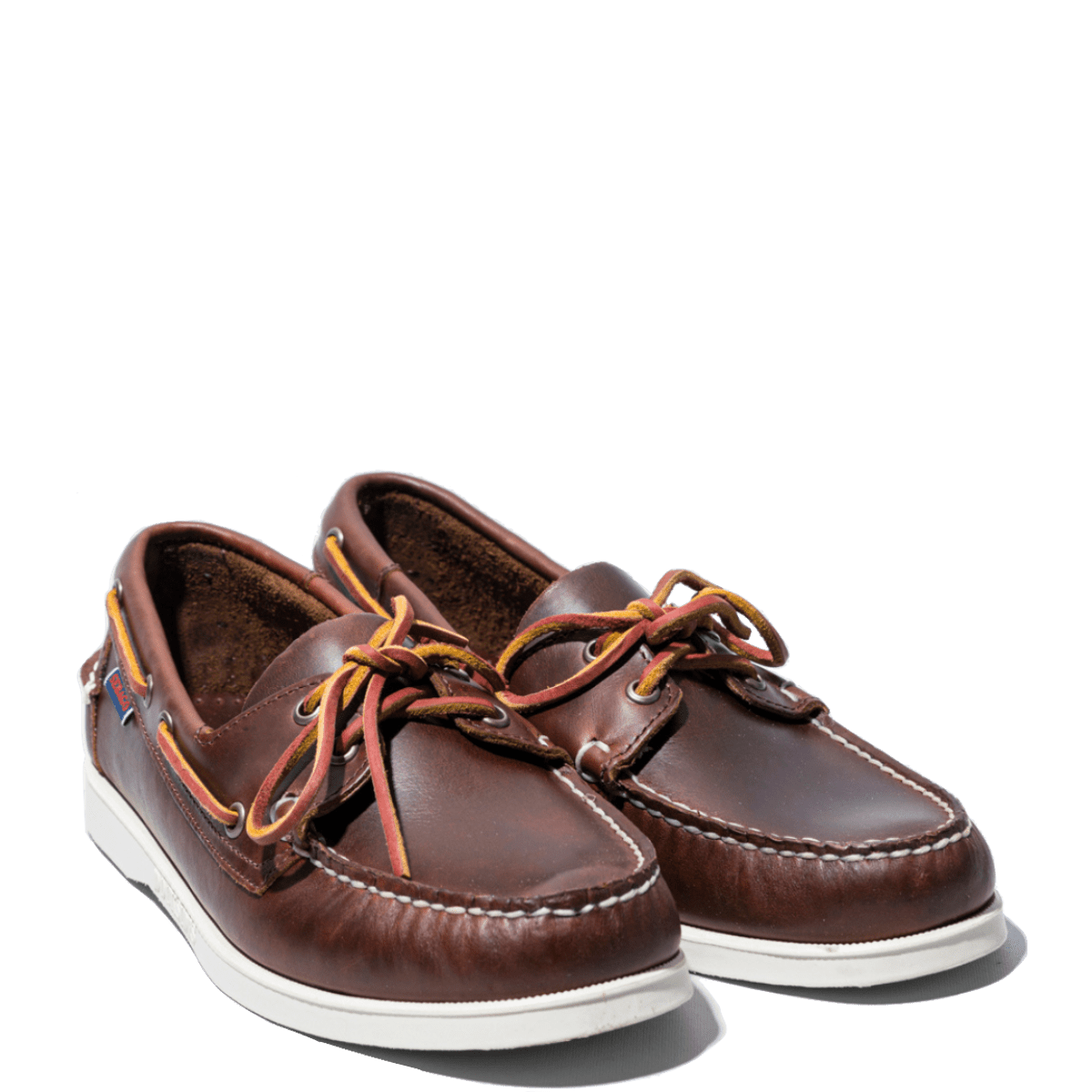 Vela Docksides Sebago Portland Waxed Brown Leather - Sebago - Calzature Savorè