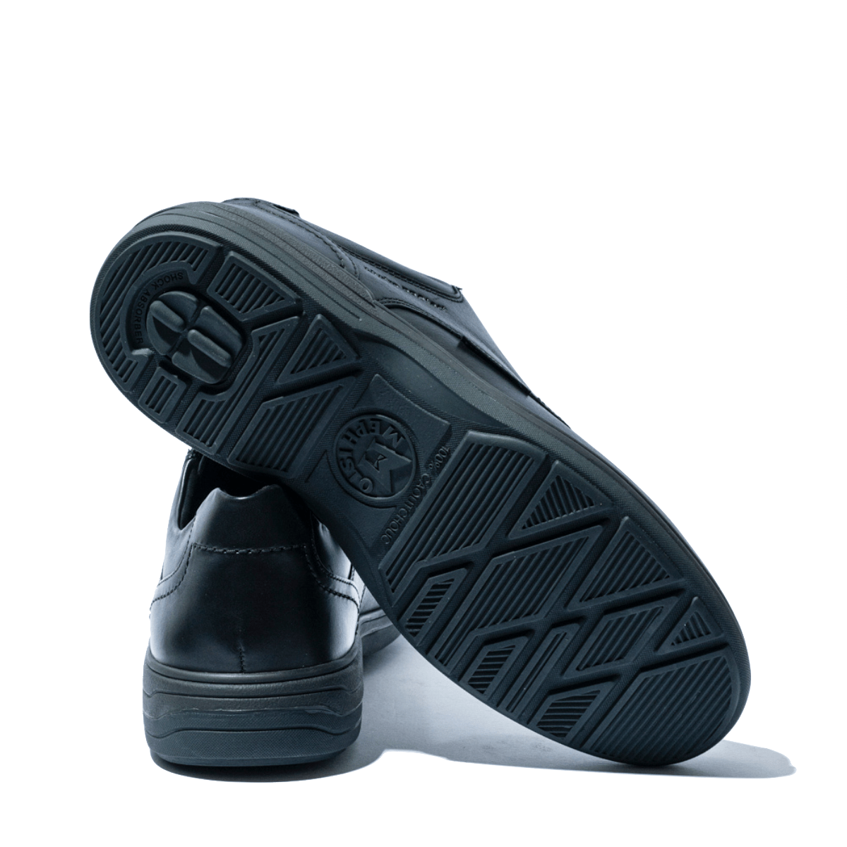 Mephisto Bradley - Pelle liscia nera Taglia: 45 Normale Mephisto Bradley - Pelle liscia nera Taglia: 45 Normale