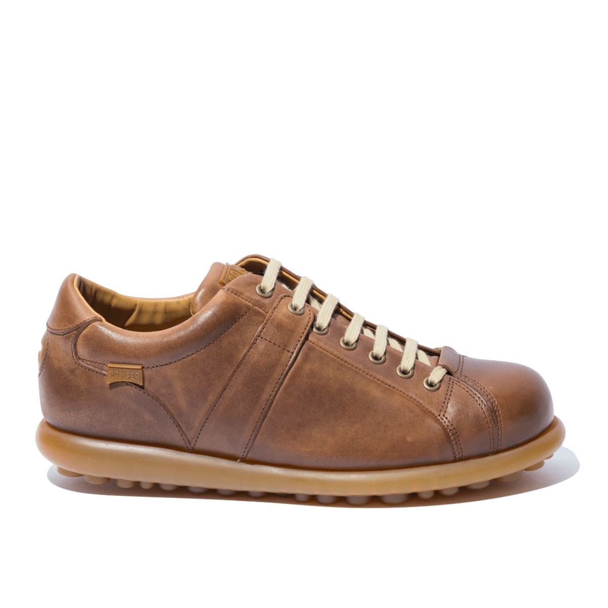 Allacciate Camper Pelotas Ariel Pelle Marrone