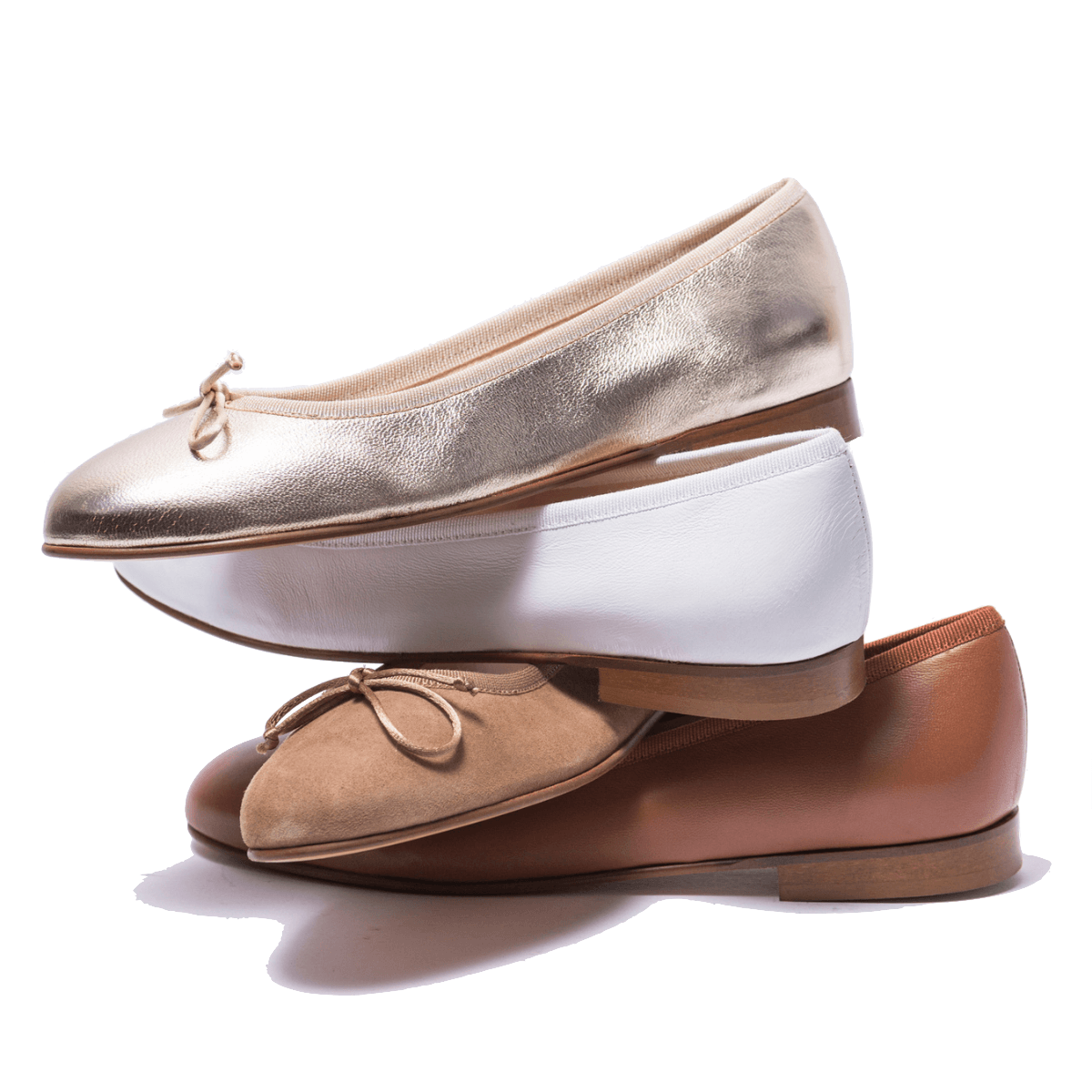 Ballerina Étienne Nappa Bianco - Étienne - Calzature Savorè