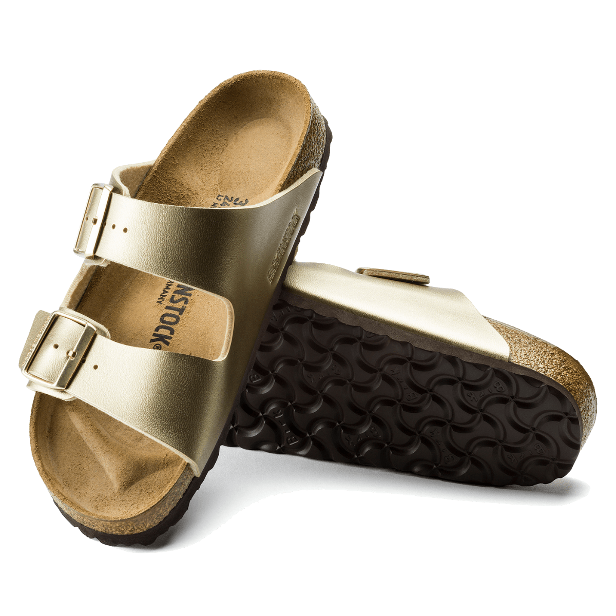 Ciabattina Birkenstock Arizona Birko-Flor Oro - Main Image