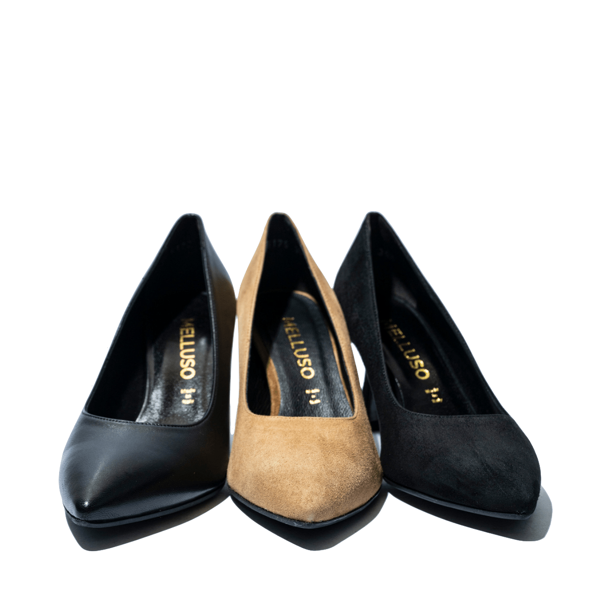 Decollete Melluso Linda Camoscio Sella