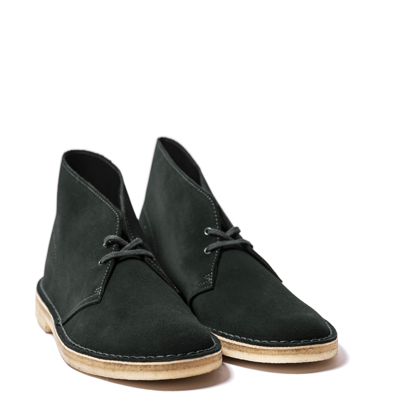 Desert Boot Clark's Dark Green Suede - Calzature Savorè