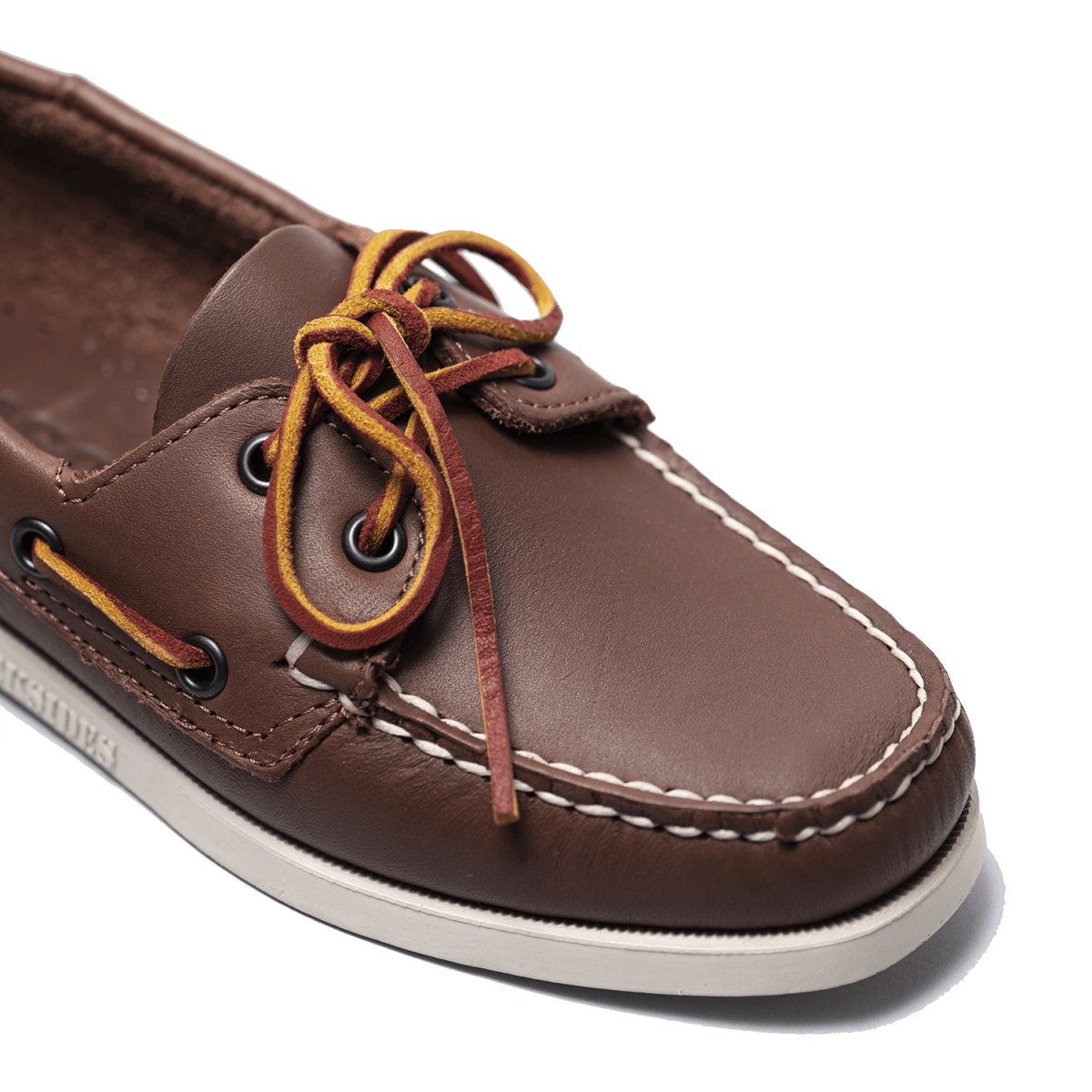 Docksides Portland Sebago Brown Leather Women - Sebago - Calzature Savorè