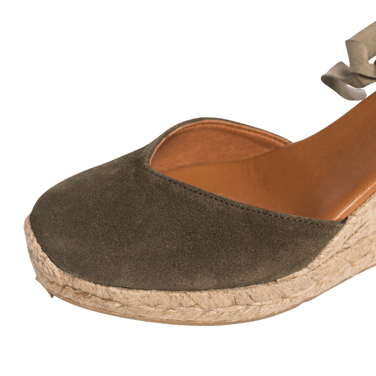 Espadrilles Viguera Camoscio Militare - Espadrilles - Calzature Savorè