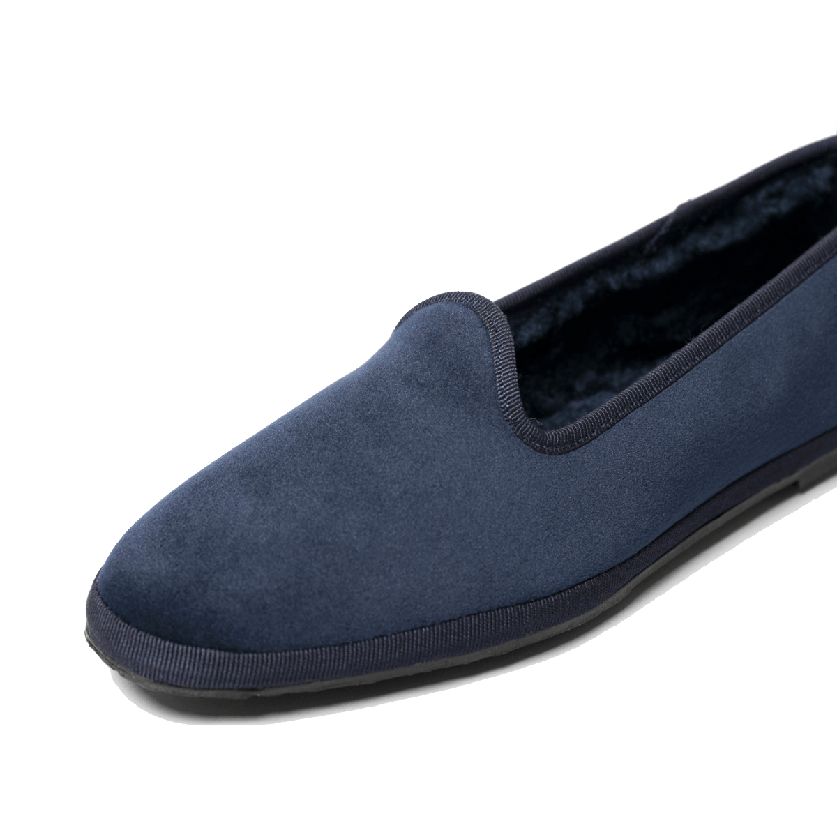 Friulana Le Giò Velluto Blu Fodera Montone - Main Image