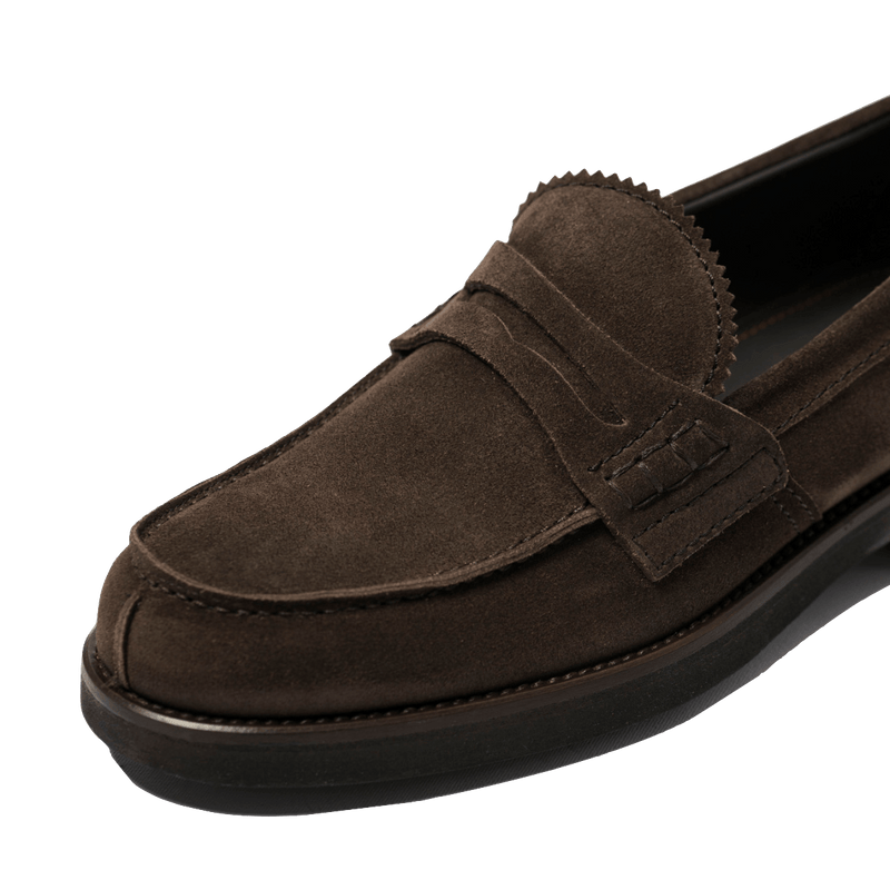 Mocassino Jerold Wilton Aegena Clipper Light Cachemire Ebano - Jerold Wilton - Calzature Savorè