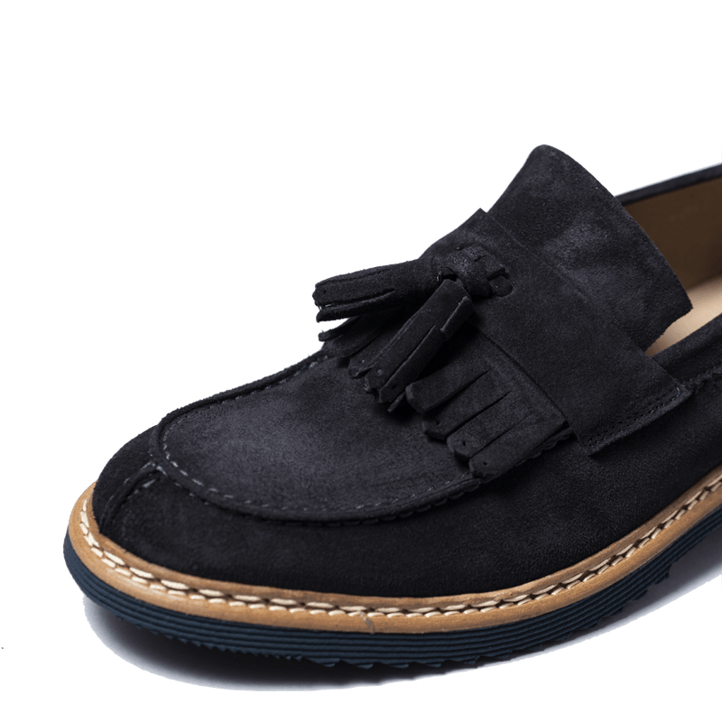 Mocassino Jerold Wilton Camoscio Blu - Jerold Wilton - Calzature Savorè