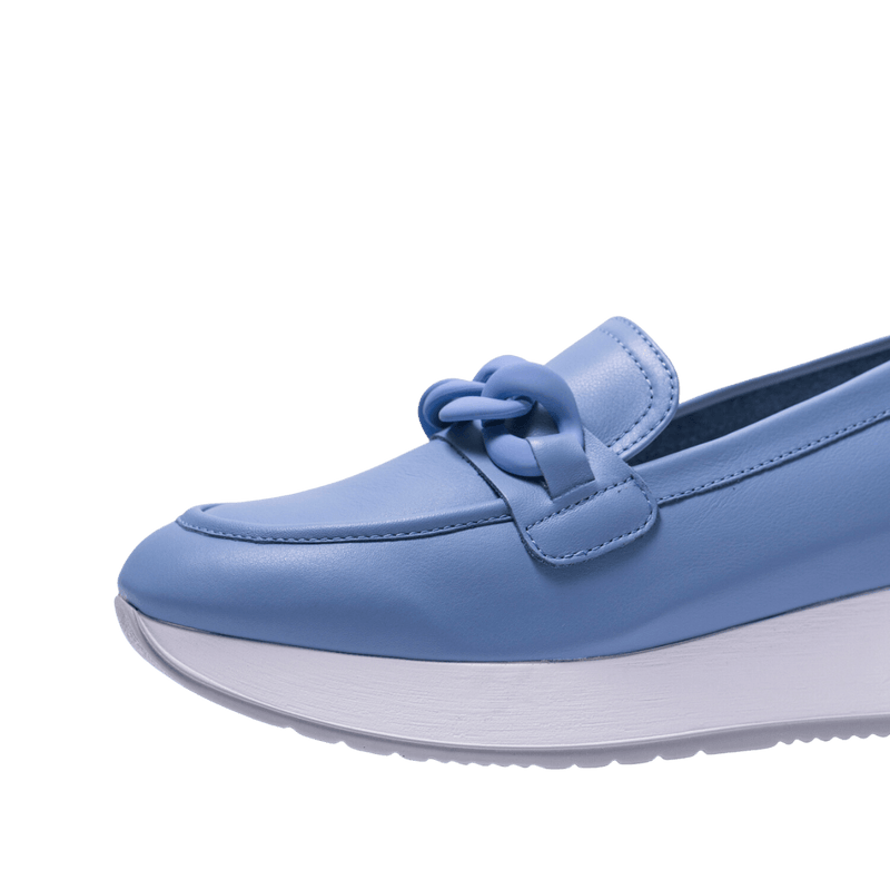 Mocassino Melluso Catena Pelle Jeans - Melluso - Calzature Savorè