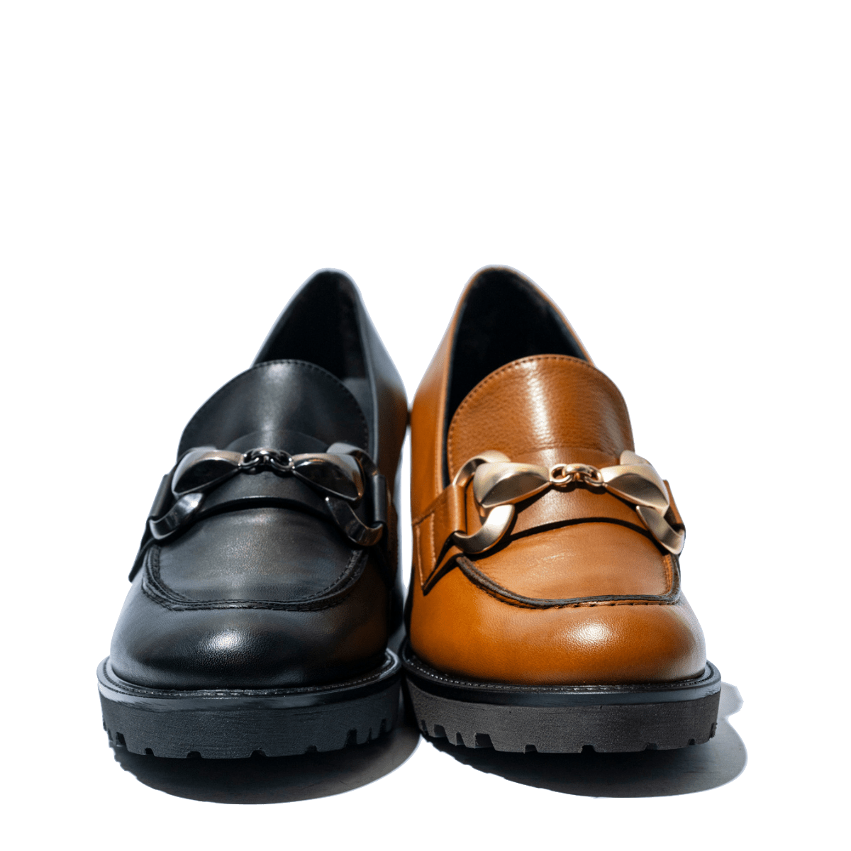 Mocassino Melluso Lola Morsetto Dorato Pelle Cuoio