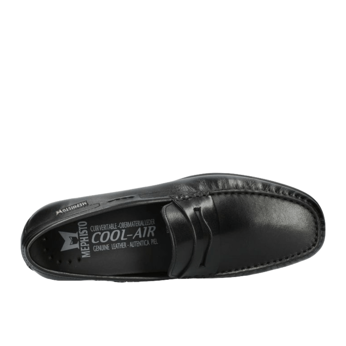 Mocassino Mephisto Alyon Pelle Nero - mephi - Calzature Savorè