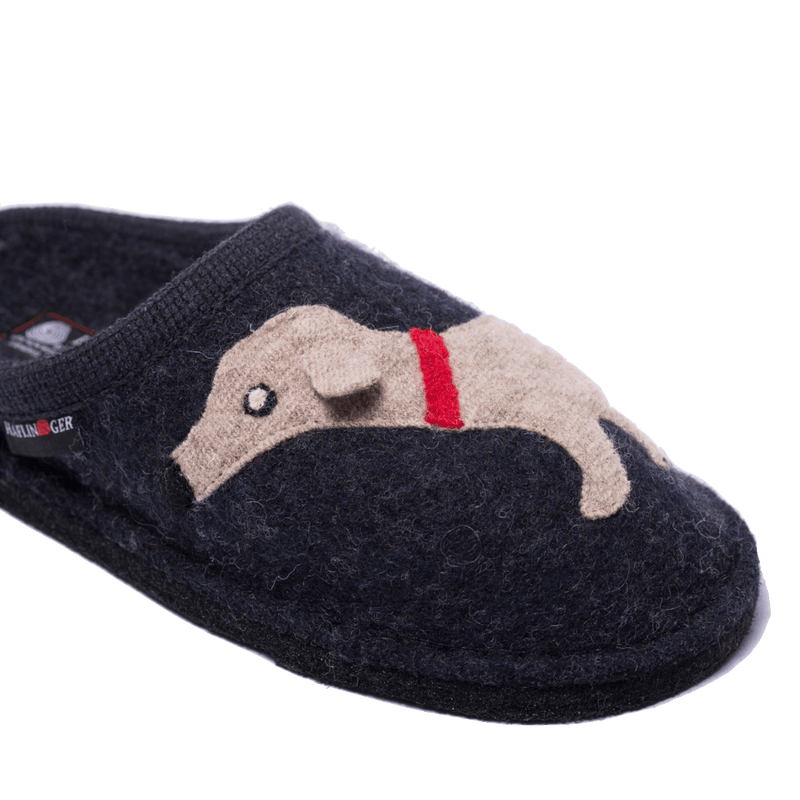 Pantofola Haflinger Doggy Blu - Haflinger - Calzature Savorè