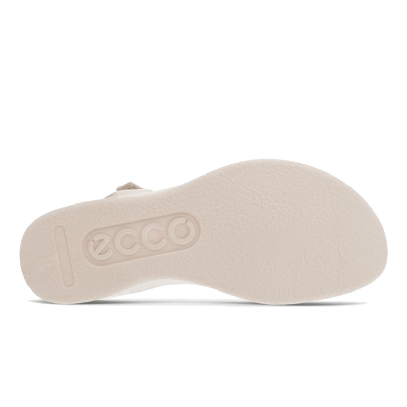 Sandalo Ecco Flowt Wedge Pelle White - Ecco - Calzature Savorè