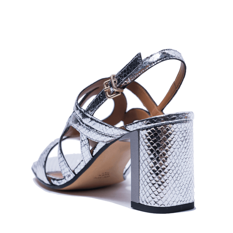Sandalo Le Gazzelle Pelle Wisper Argento - Le Gazzelle - Calzature Savorè