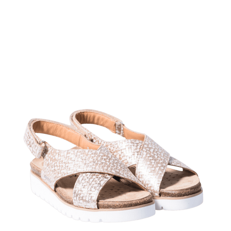 Sandalo Mephisto Tally Pelle Sand - Mephisto - Calzature Savorè
