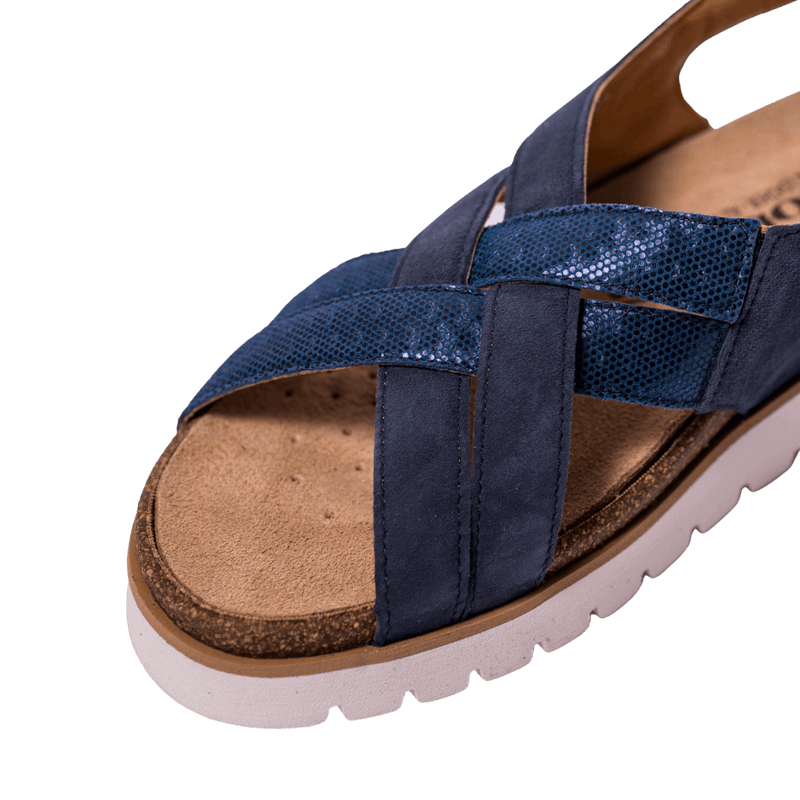 Sandalo Mephisto Trecie Jeans Blue - Mephisto - Calzature Savorè