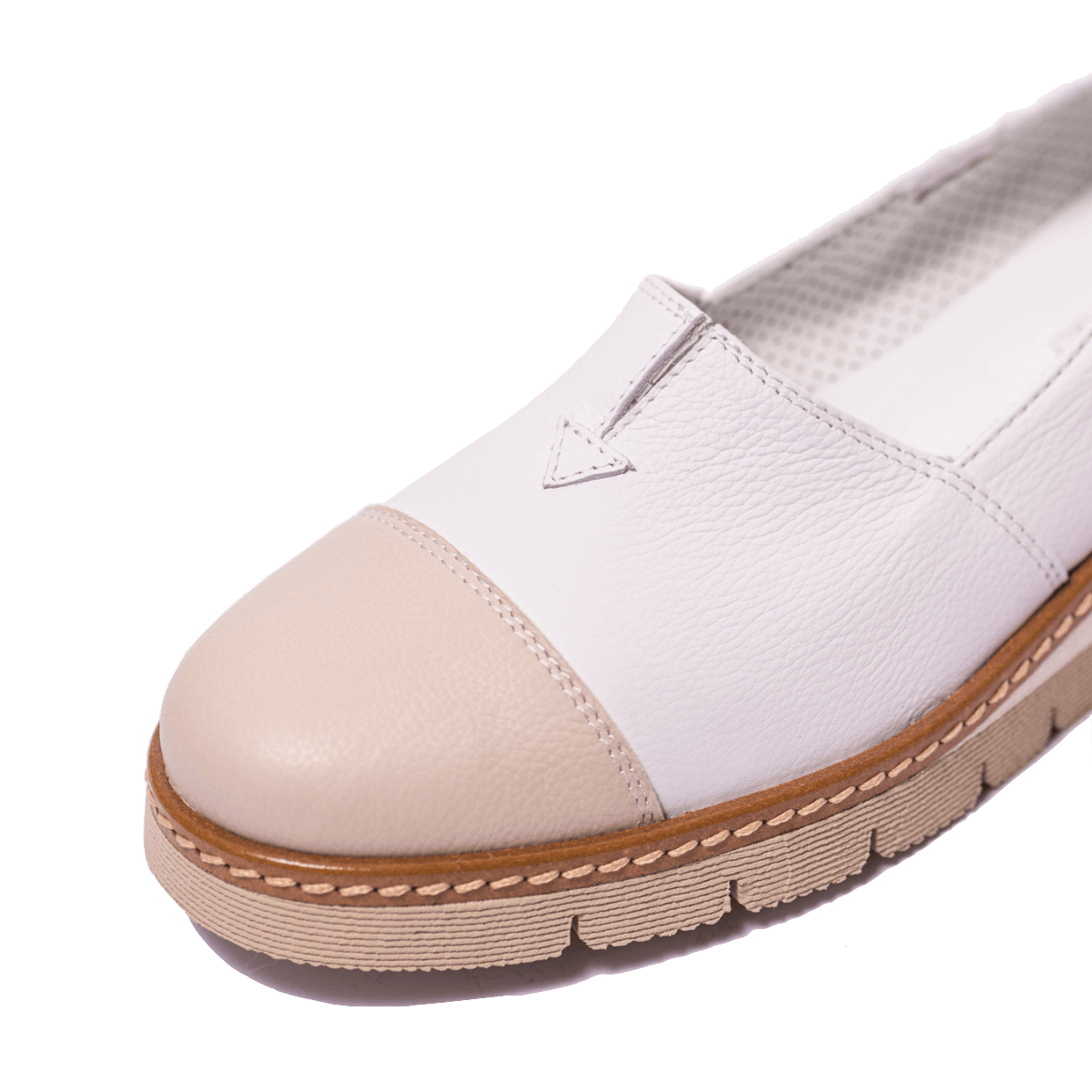 Slip-On Alfredo Giantin Pony Bianco-Crema - Alfredo Giantin - Calzature Savorè