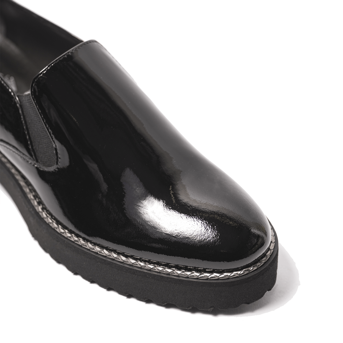 Slip-On Luca Grossi Liscio Vernice Nero - Calzature Savorè