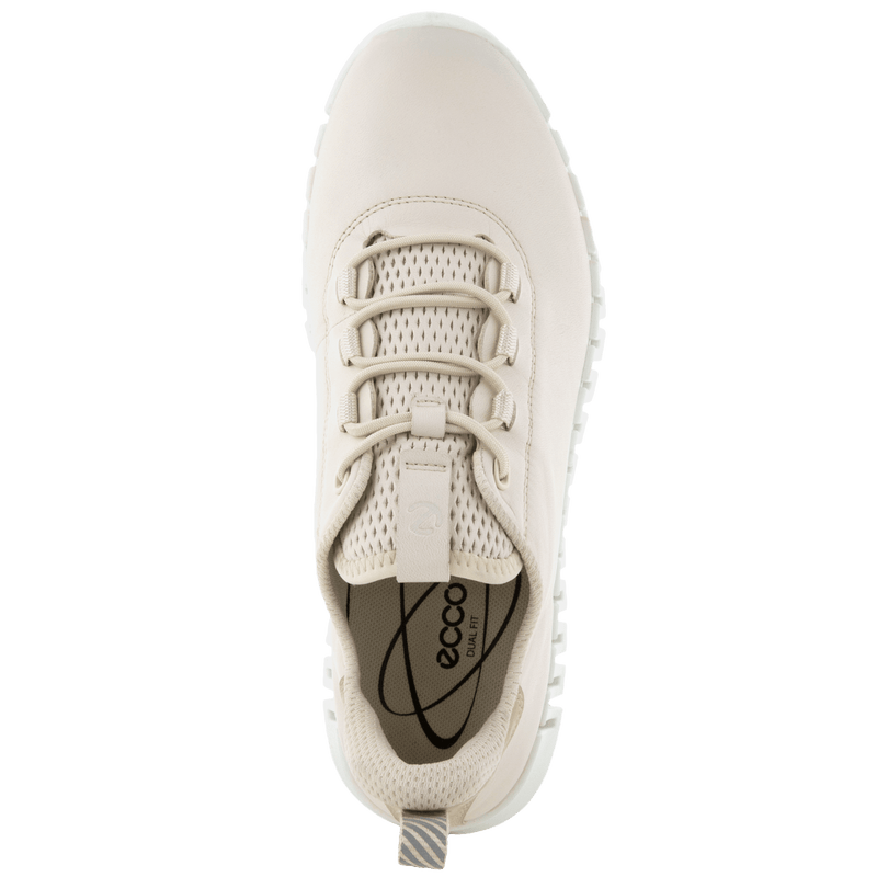 Sneaker Ecco Gruuv Suola Flessibile Pelle Limestone/Powder - Ecco - Calzature Savorè
