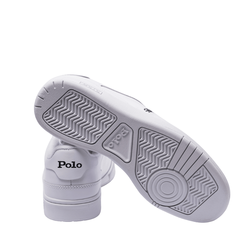 Sneaker Polo Ralph Lauren Court Pelle Bianco - Polo Ralph Lauren - Calzature Savorè