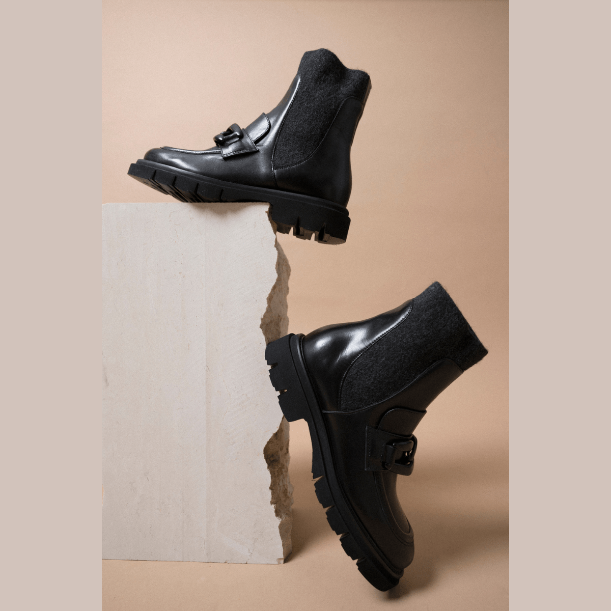 Beatles Stivaletti Con Elastici Laterali STIVALETTO UOMO CON