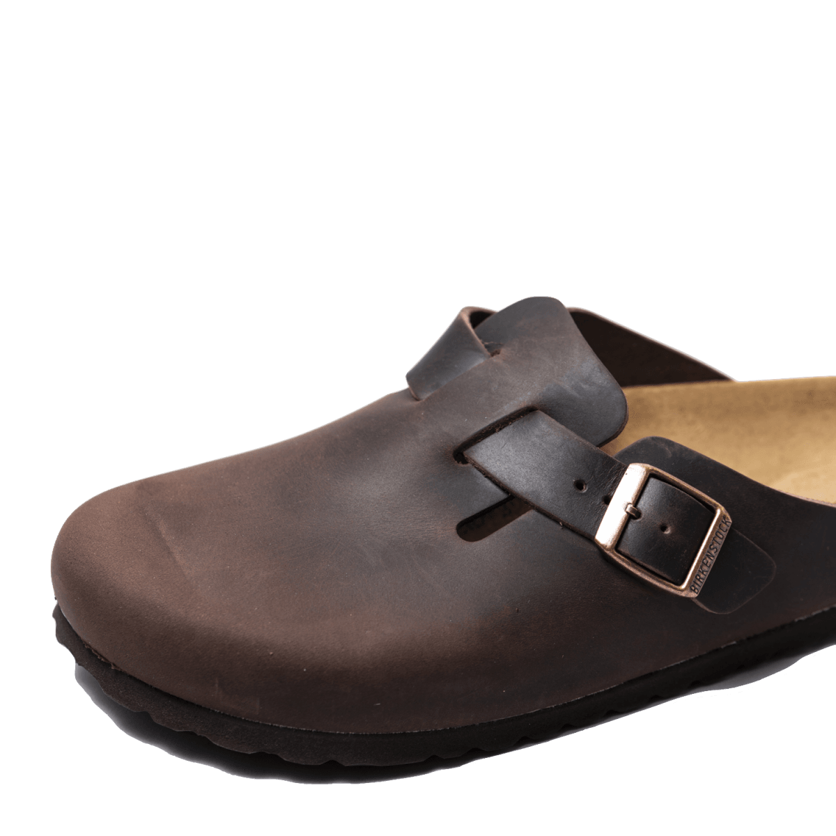 Zoccolo Birkenstock Boston Pelle Oliata Habana - Birkenstock - Calzature Savorè